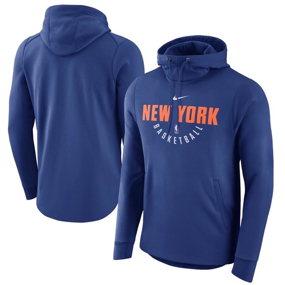 Nike Other - Nike Blue New York Knicks Performance Hoodie